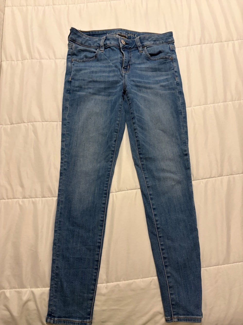 American Eagle Outfitters Medium Blue Women's Skinny Jeans
